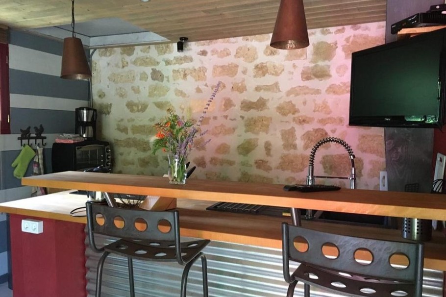 Domaine TerrOcéane en Charente maritime, le Coin cuisine