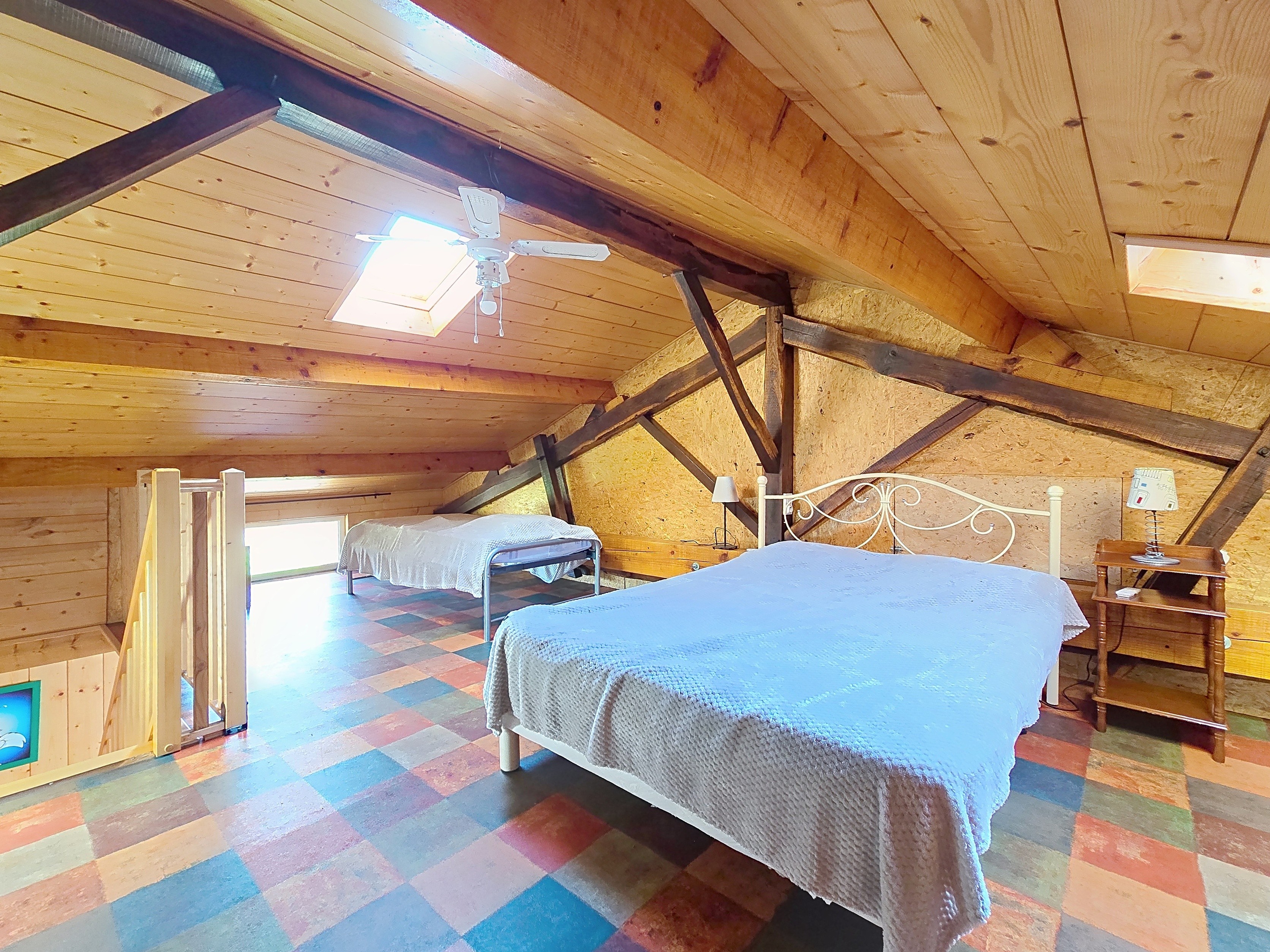 chambre à l'étage