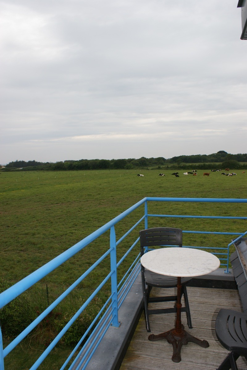 vue du balcon