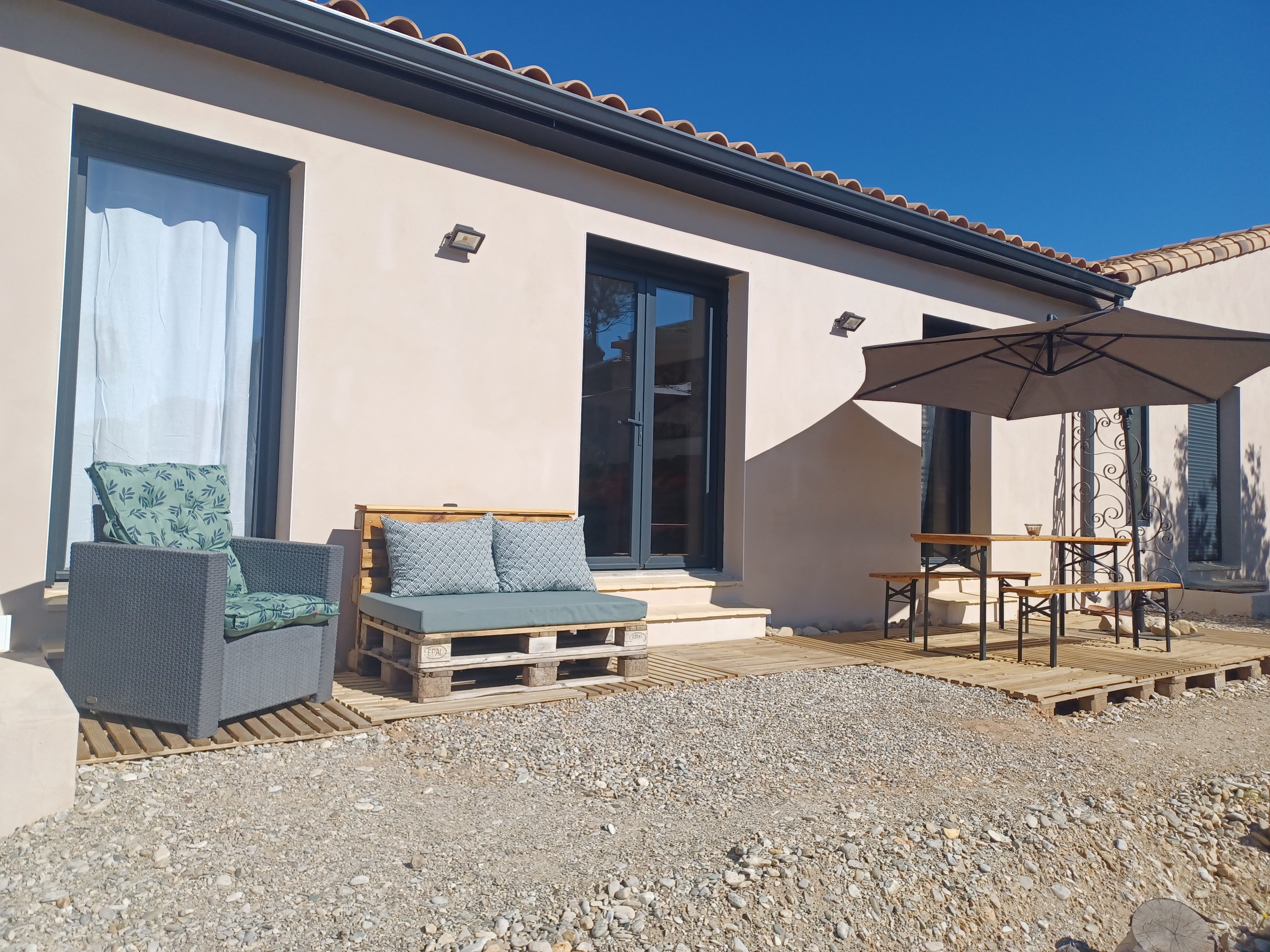 Terrasse gite