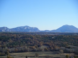 Vue sur les Gorges du Verdon de la location