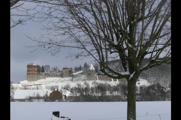 le chateau en hiver