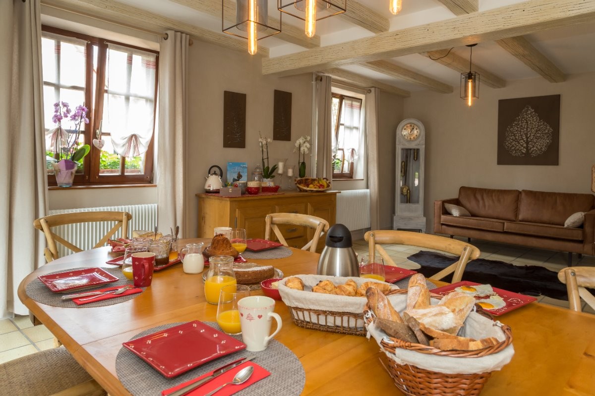 Salle du petit déjeuner