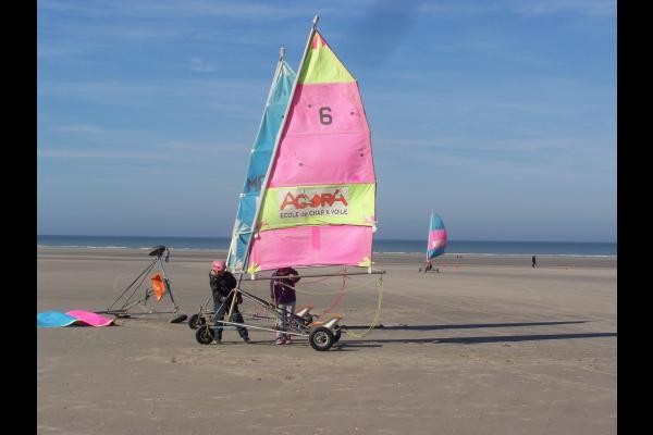le char à voile