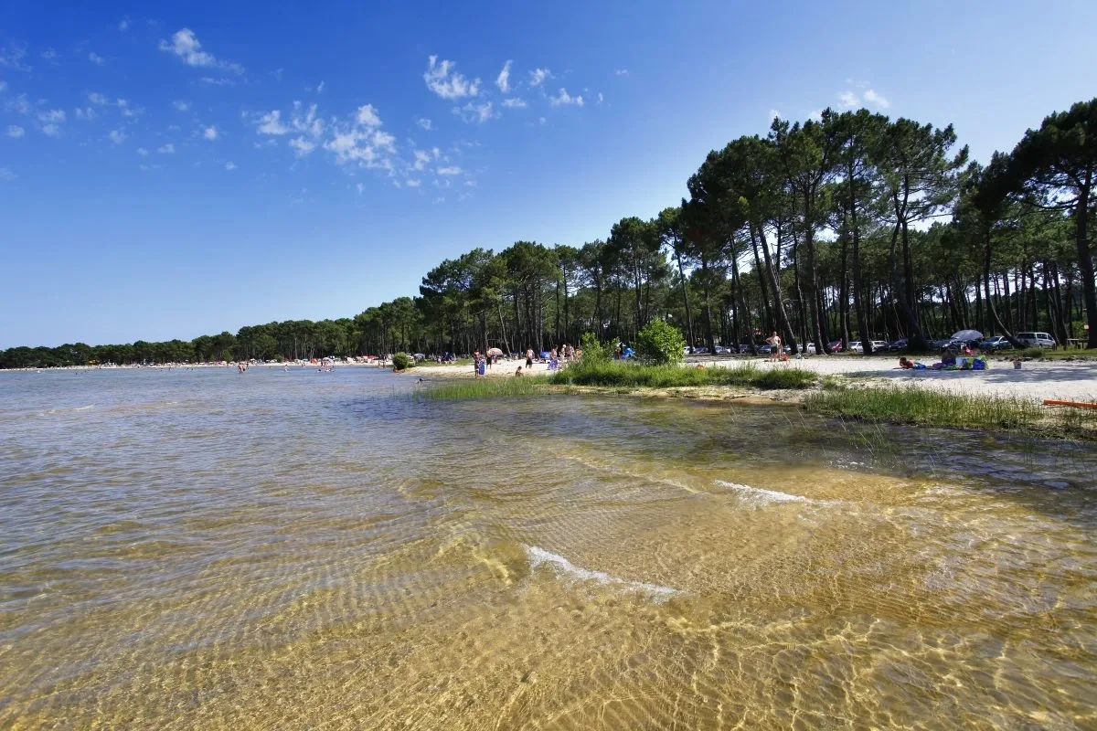 le lac de Biscarrosse