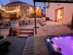 Spa privé - La Ferme à Gaston, gîte de groupe