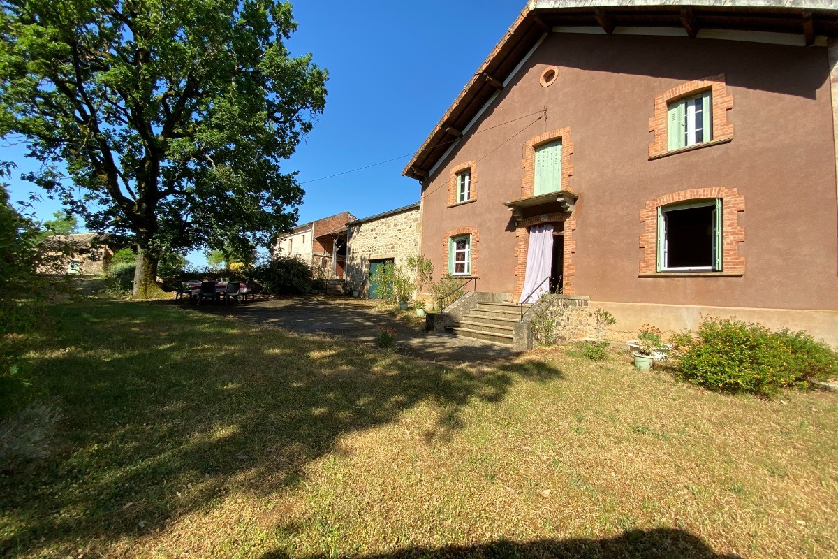 Gite Combefa-Cordes-façade principale