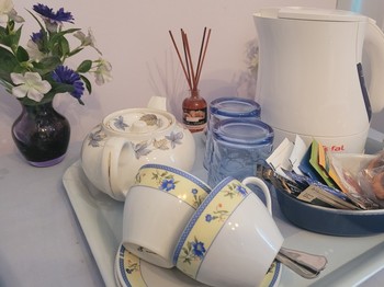 Chambre d'hôtes Clévacances, Ploluha, chez M. et Mme Mac Lachlan, plateau d'accueil