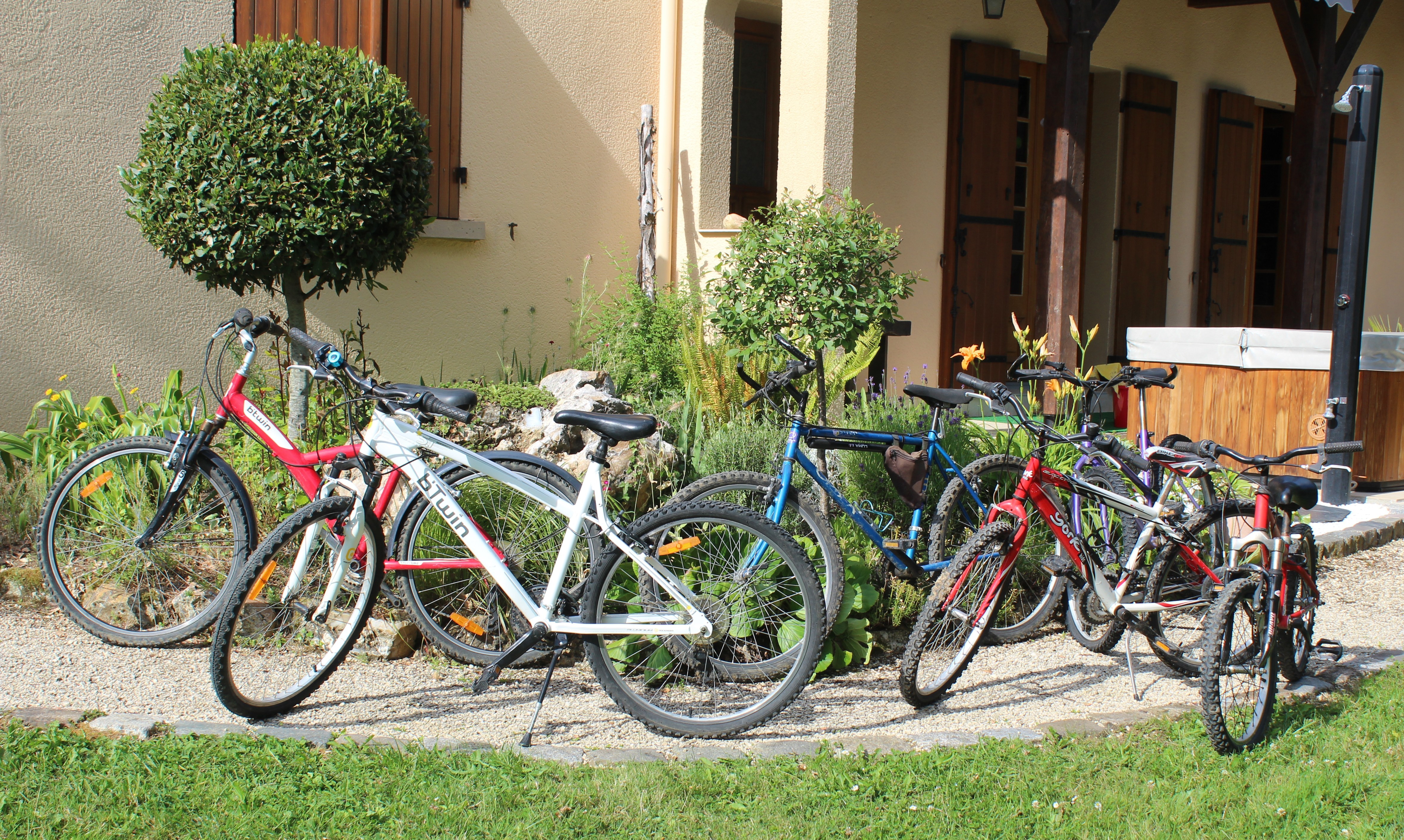 vélos à disposition