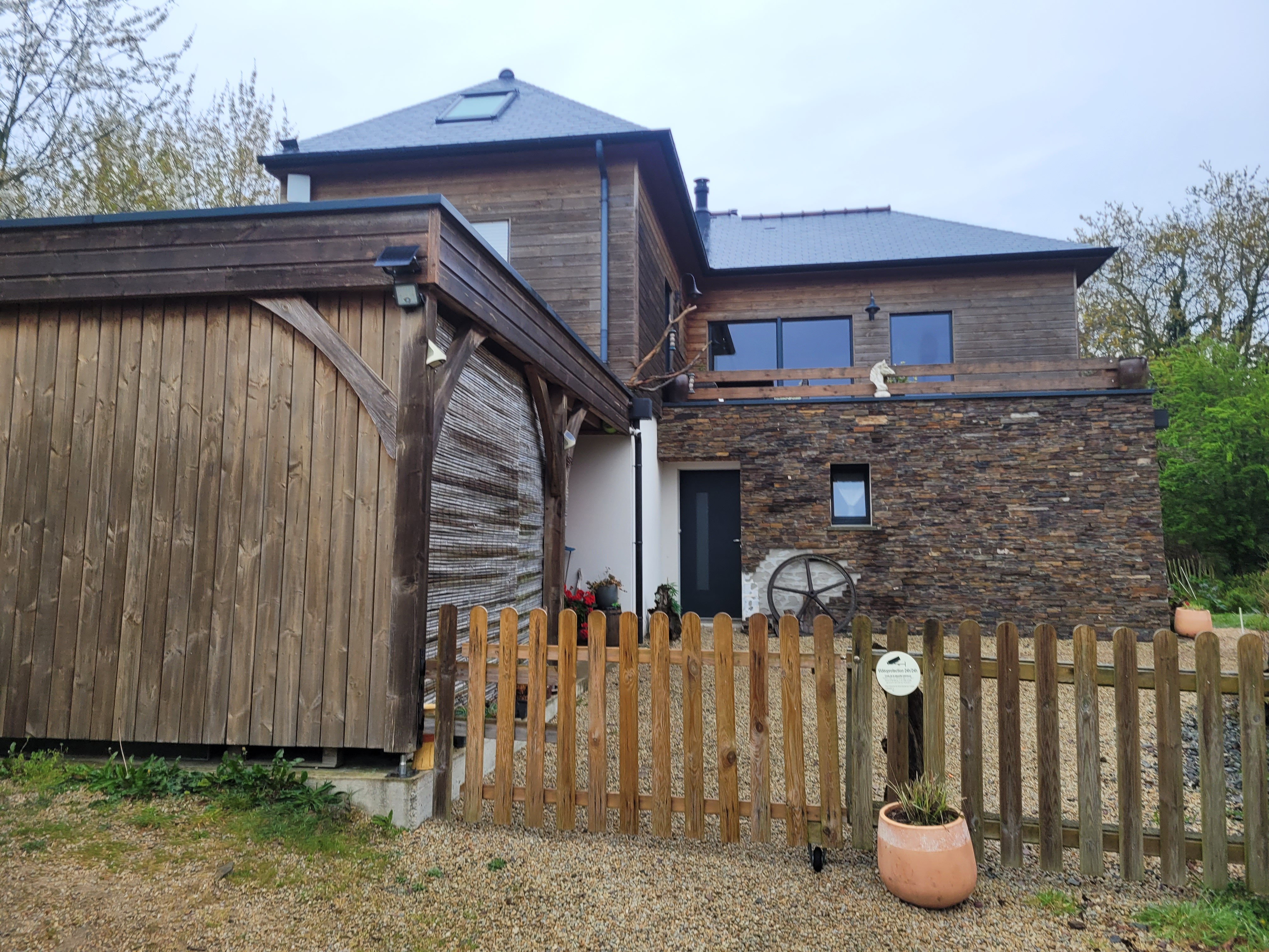 La Maison vue extérieure