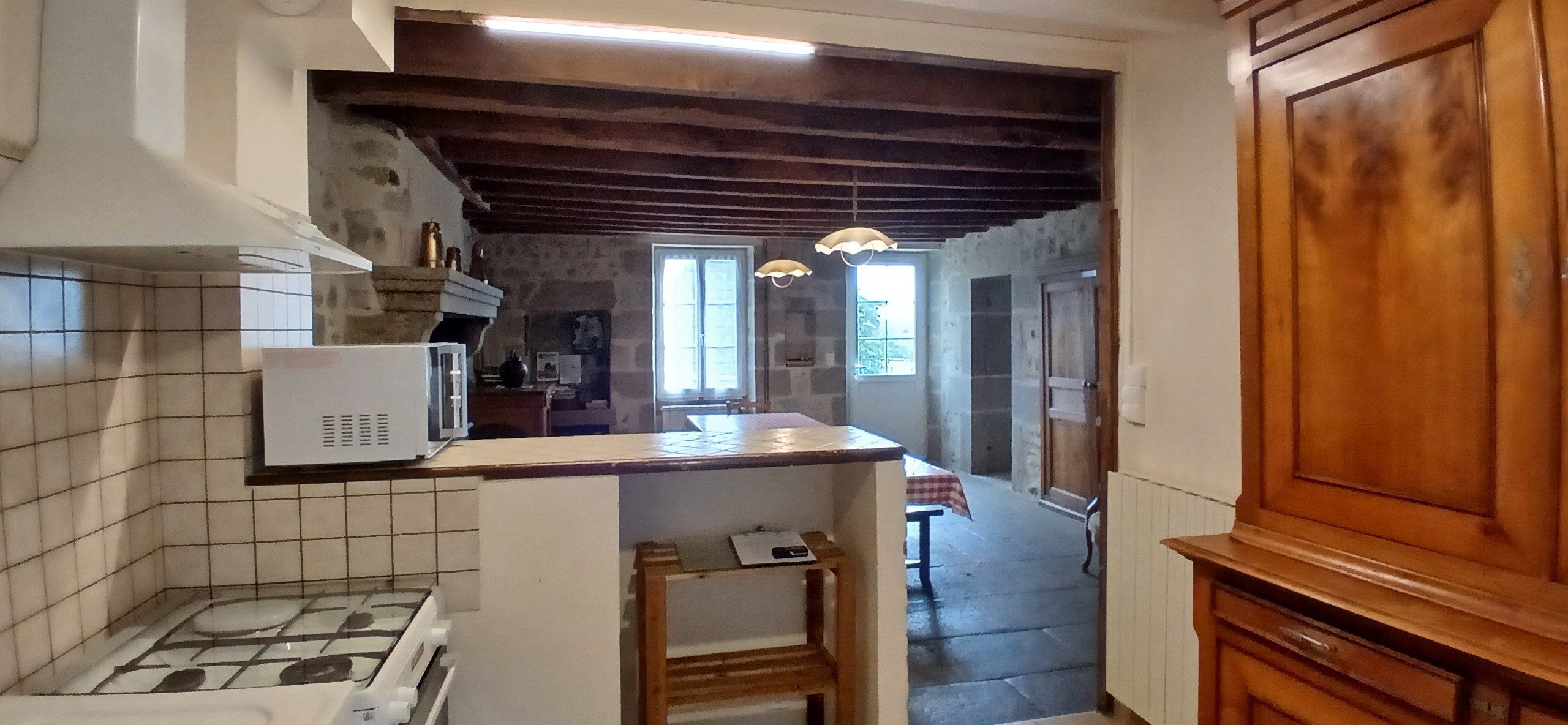 Gîte La Betoulle : The kitchen