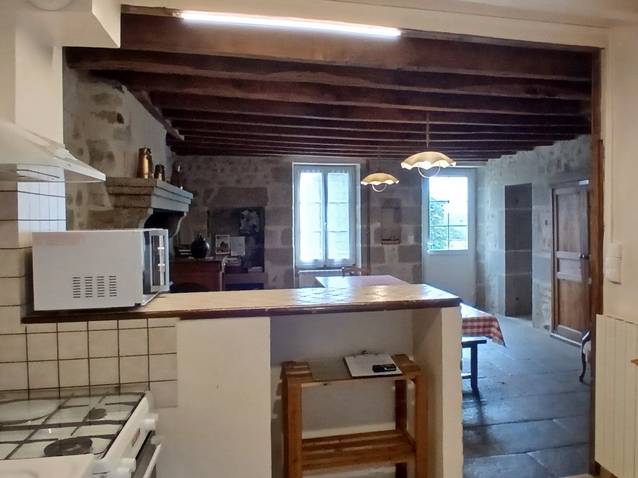 Gîte La Betoulle : The kitchen