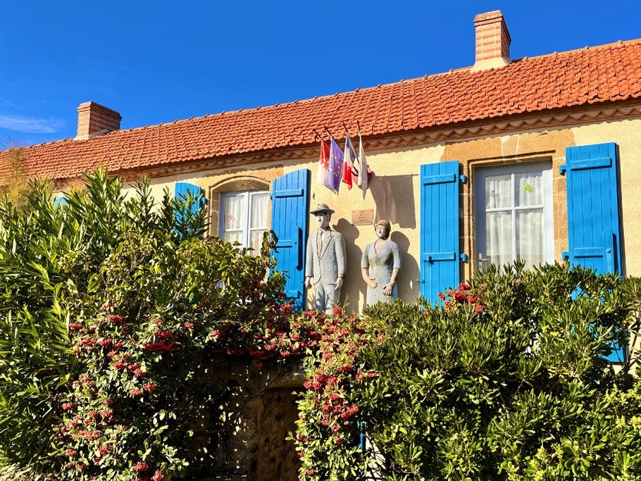 Devant de la maison
