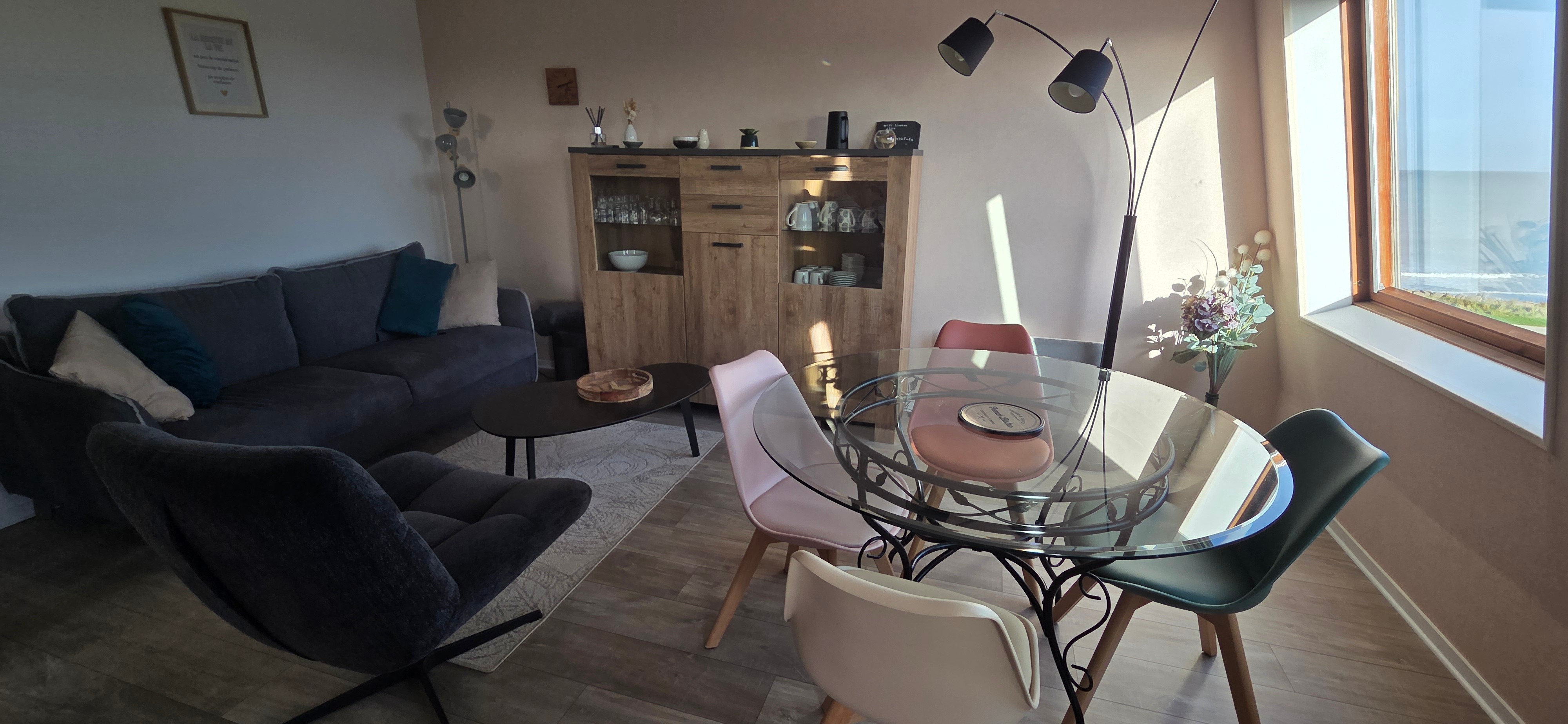 Flat in Bernières sur Mer facing the sea