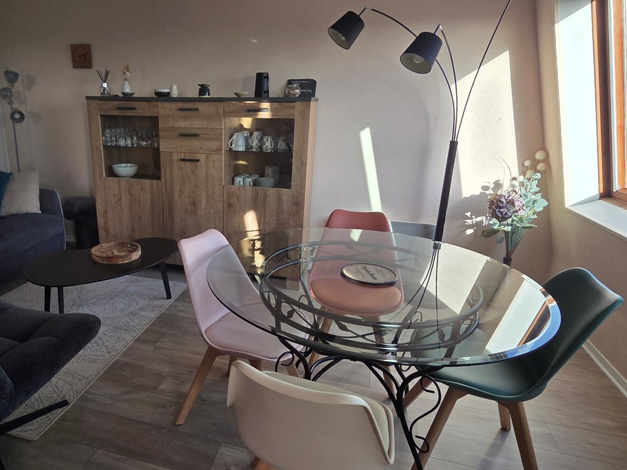 Appartement à Bernières sur Mer face à la mer