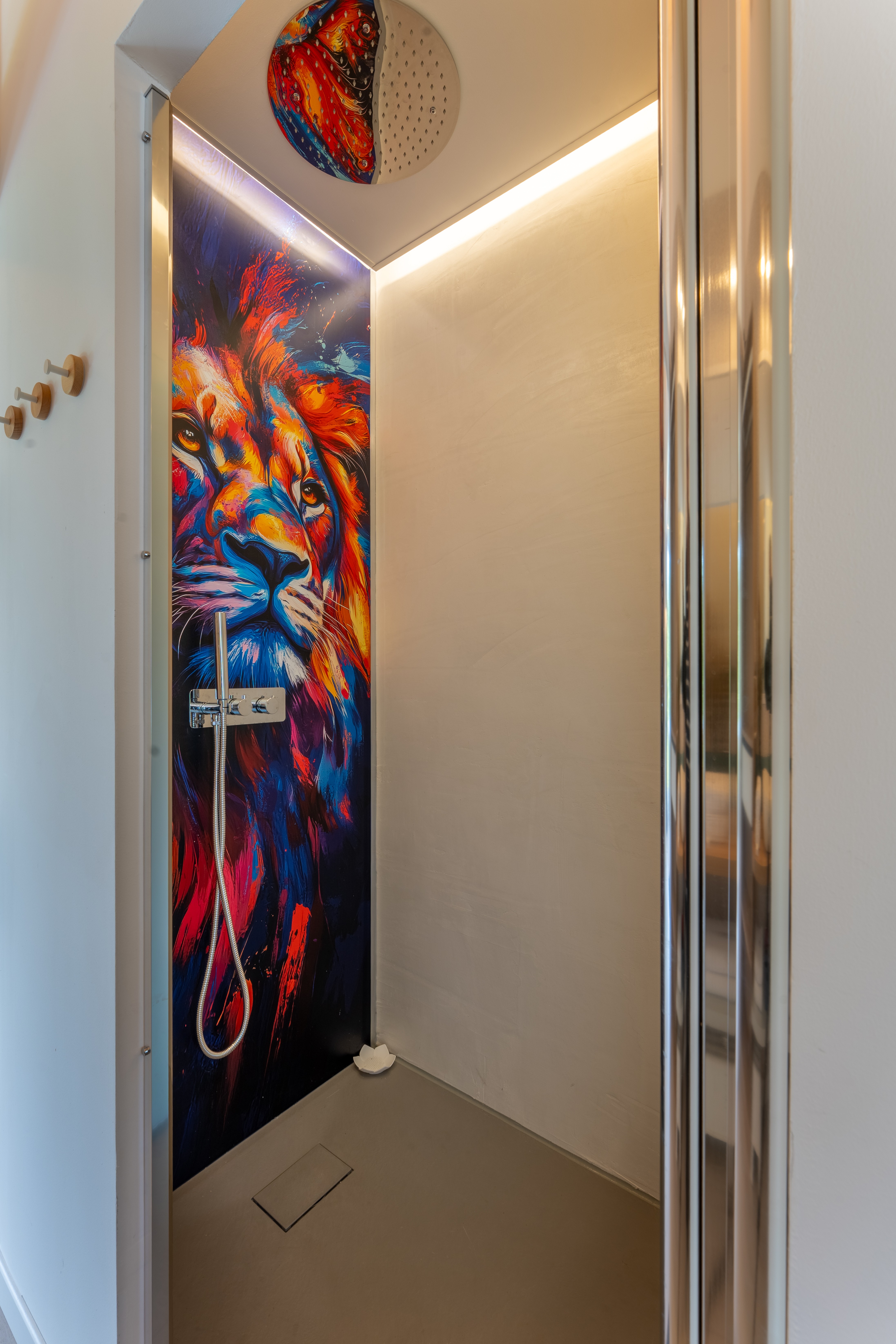 Scandi'Blue Shower - Domaine Epic Chalets