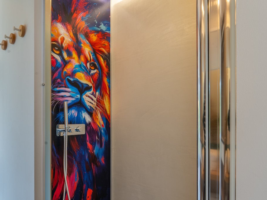 Scandi'Blue Shower - Domaine Epic Chalets
