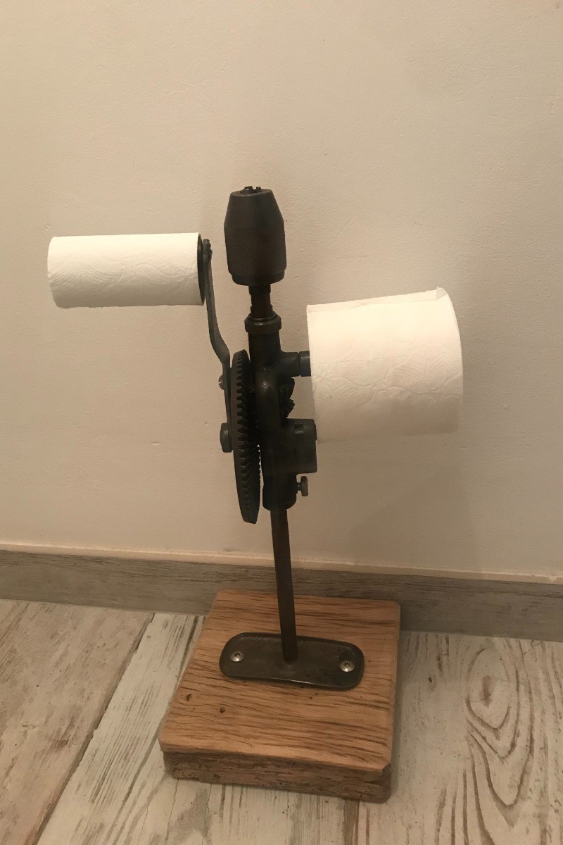 exemple d'éco transformisme- support papier toilette
