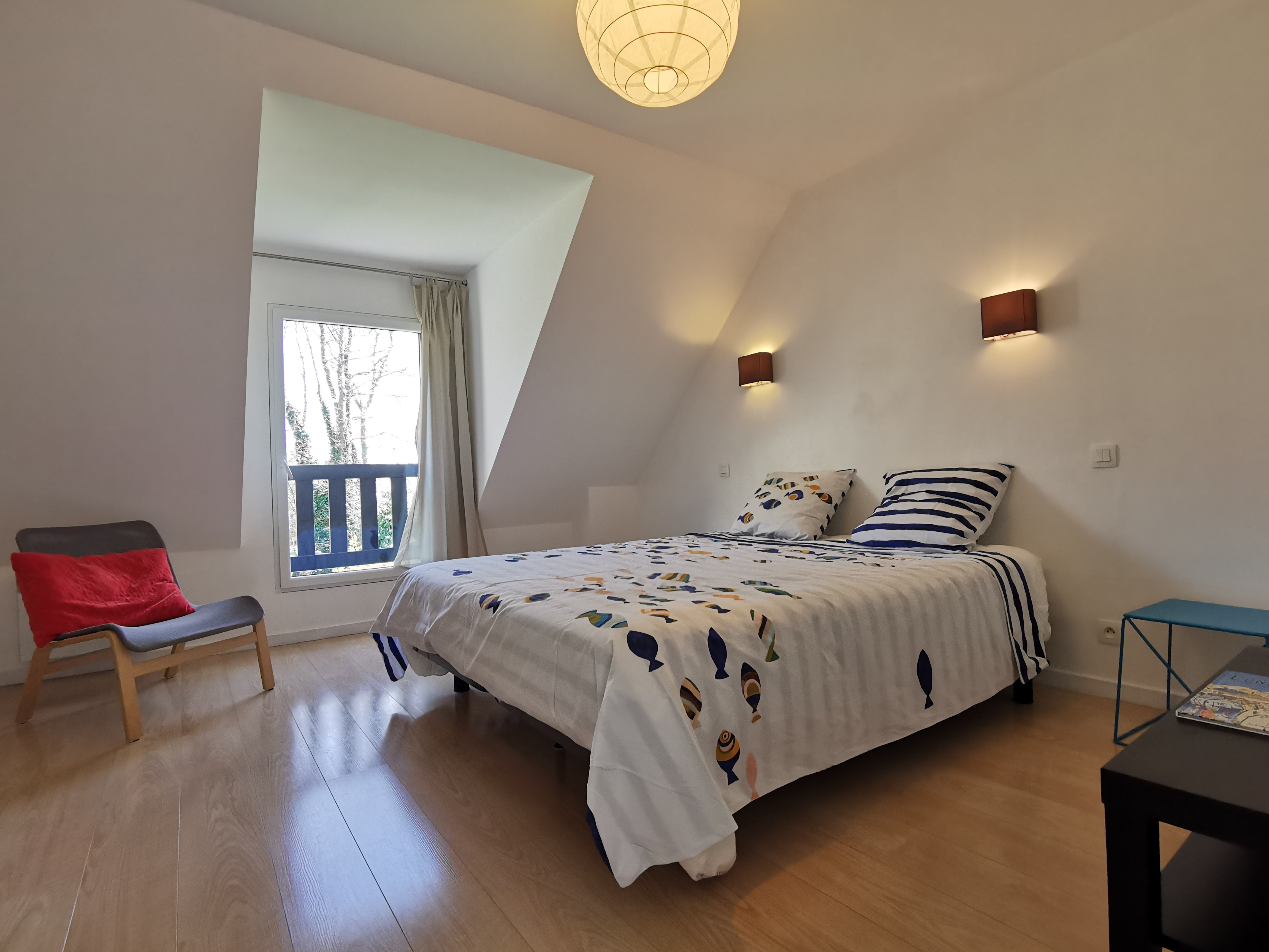 First floor: Bedroom 3 - Bed 160 x 200