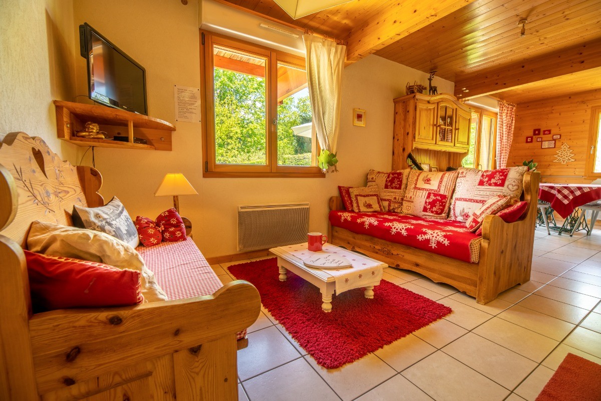 L'espace vie, salon et salle à manger..