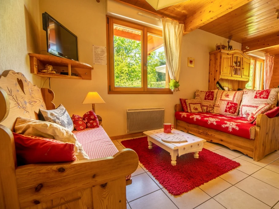 L'espace vie, salon et salle à manger..