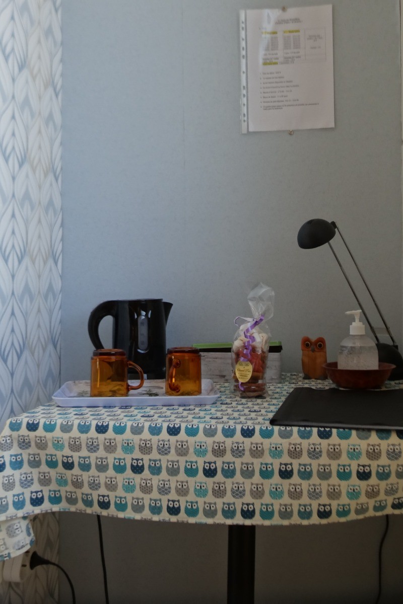 Coin tisane - Chambre La Chouette, Chalet des Beuquillons, Gérardmer