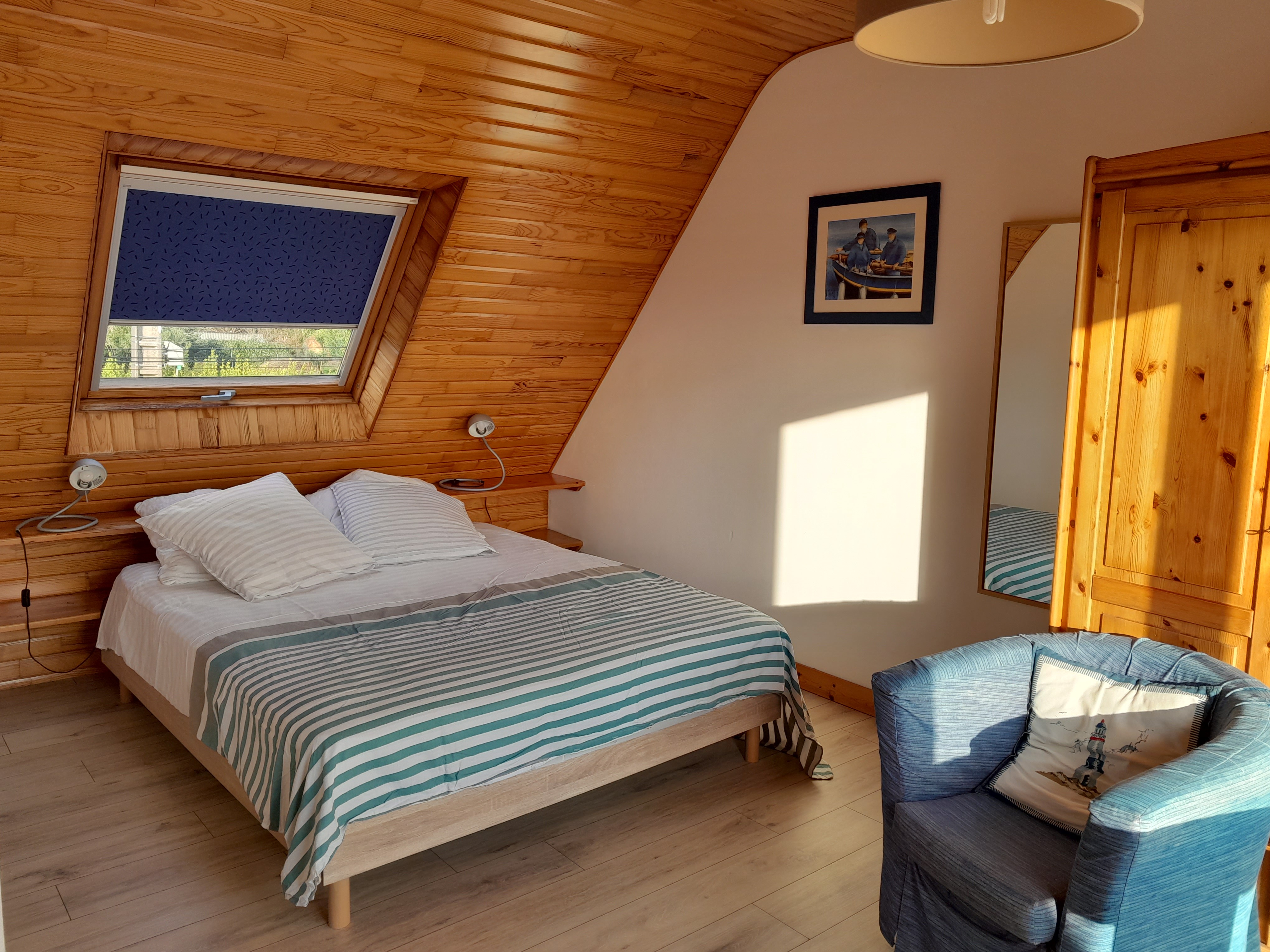 Grande chambre avec terrasse