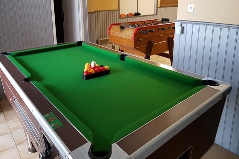 salle de jeux, billard