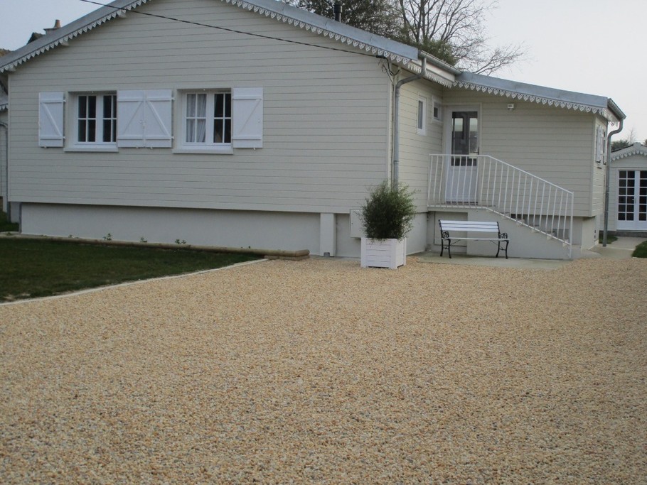 Entrée  Extérieur Aure-sur-mer location de vacances la Lousiane