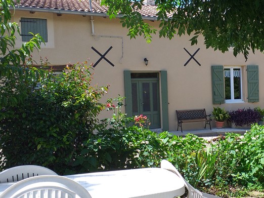 Façade du gîte