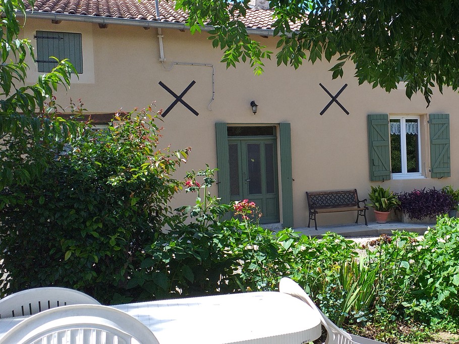 Façade du gîte