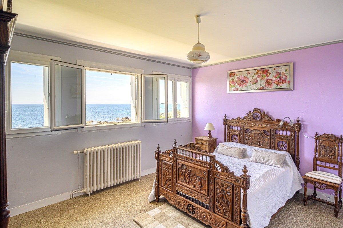 chambre face à la mer