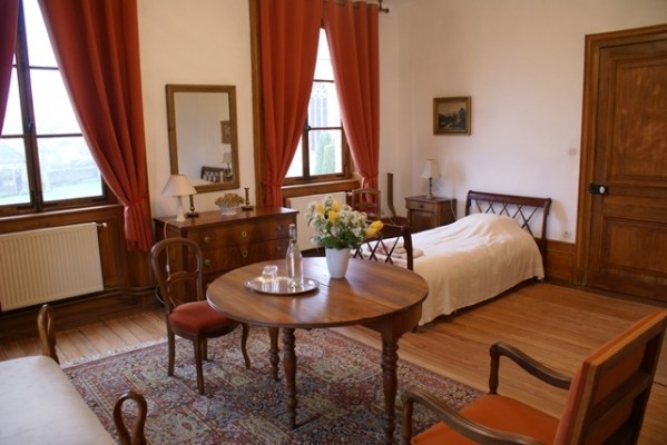 Chambre d'hôtes - Abbaye Autrey - Chambre Hydrangeas