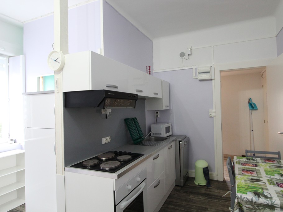 Espace cuisine - Studio RDC côté jardin