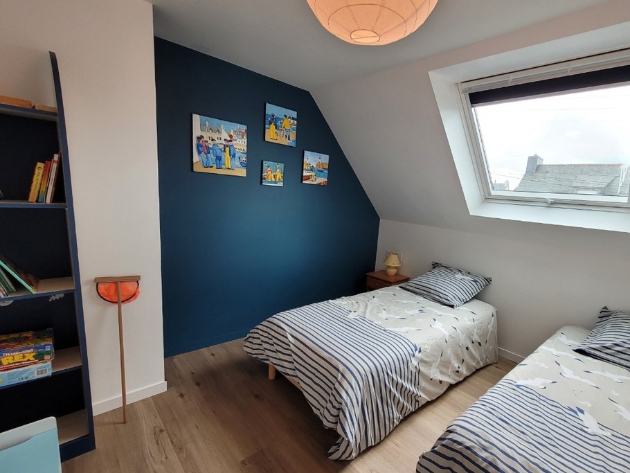 Chambre étage 2 lits simples