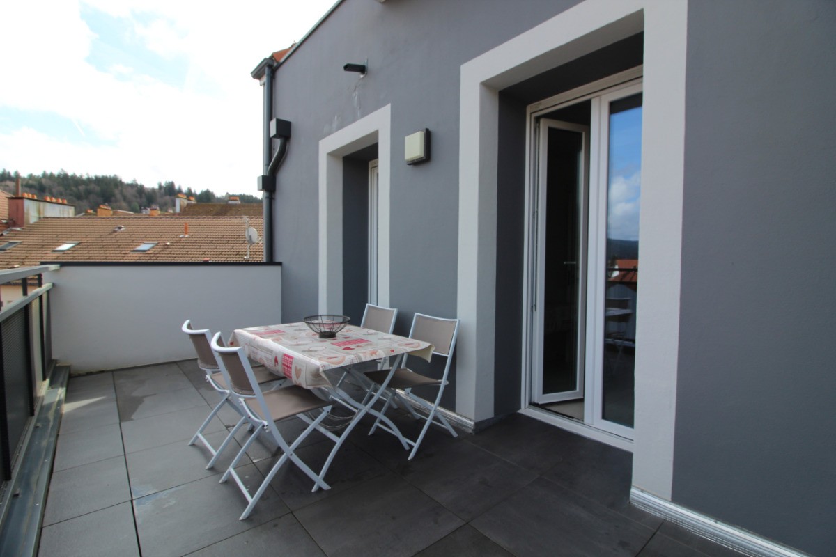 Terrace - Appartement Au Bord du Lac