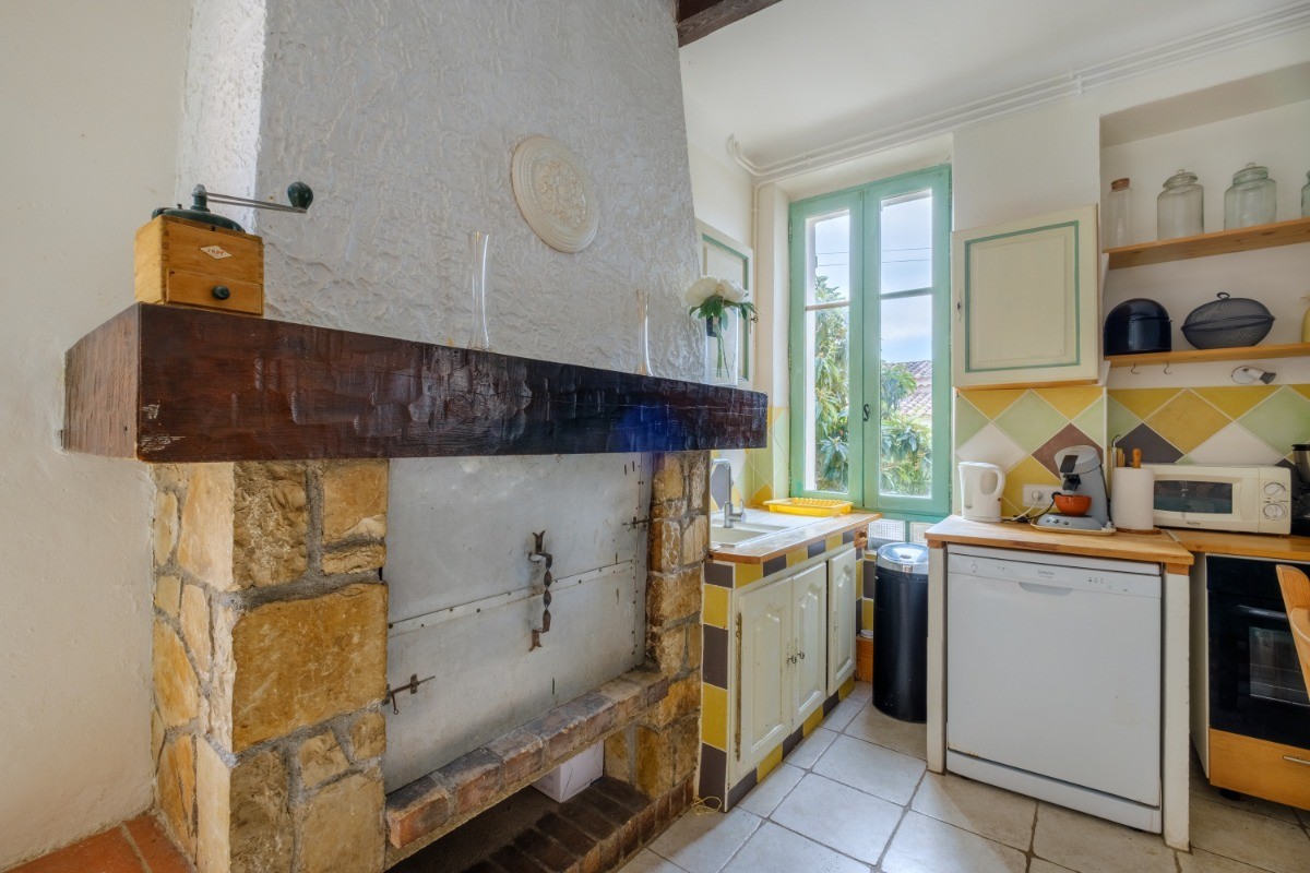 La pièce de vie, gîte le Floriège à Vidauban (Provence, Var)