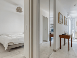 Vue depuis l'entrée de l'appartement