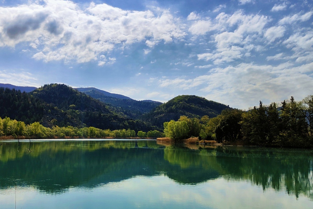 The Durance seen from Volonne
