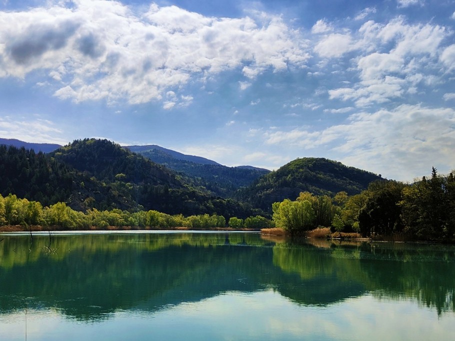 The Durance seen from Volonne