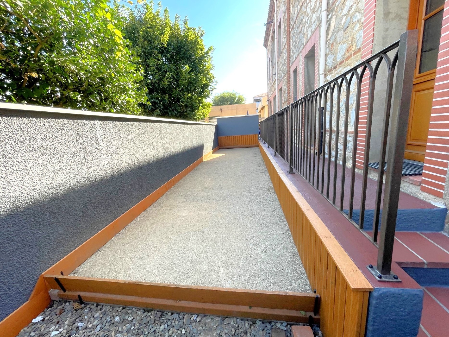 Terrain de pétanque