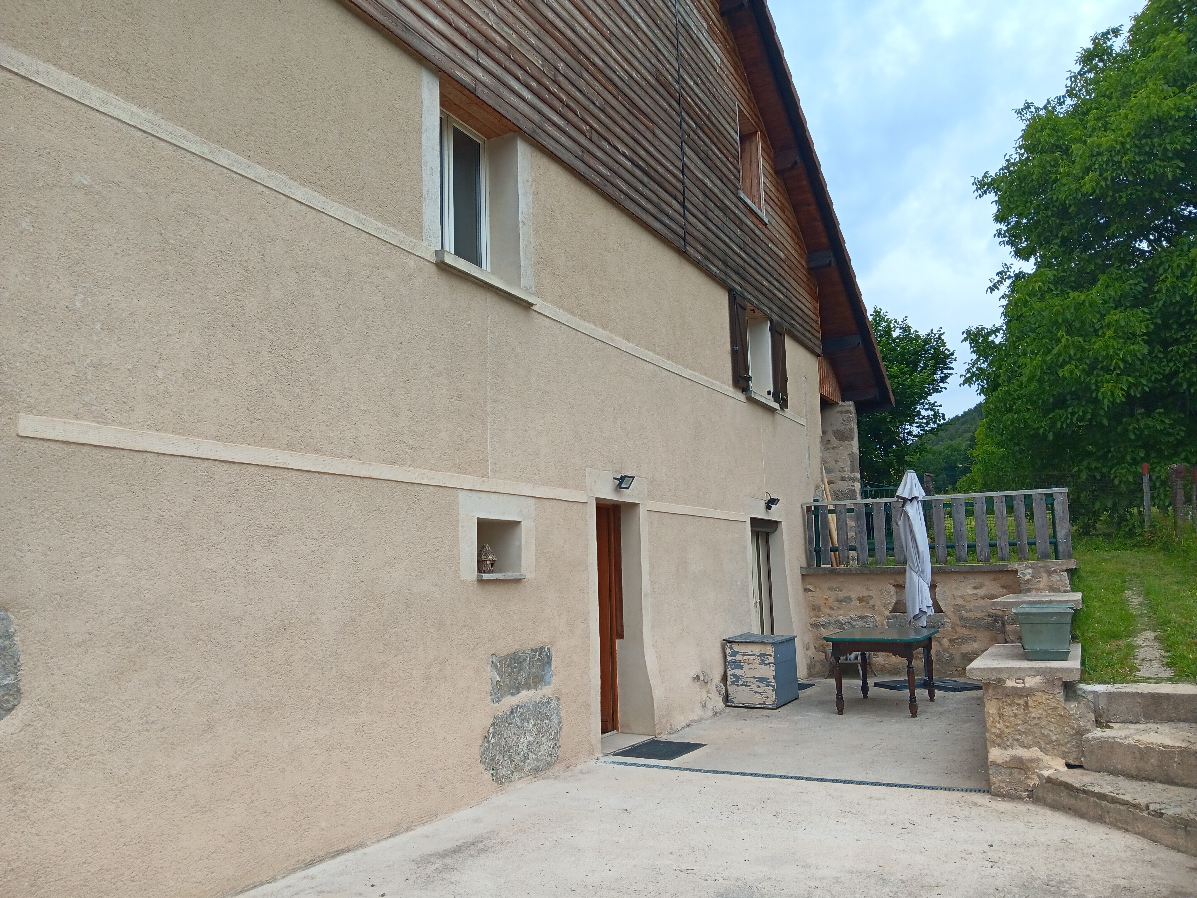 Front of the house