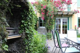 Maison a louer Tilleul :son jardin