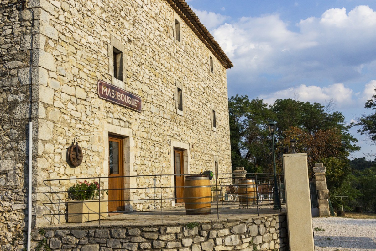Entrée du mas