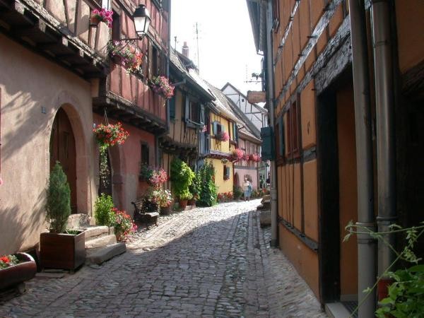 Maisons à colombages à Eguisheim