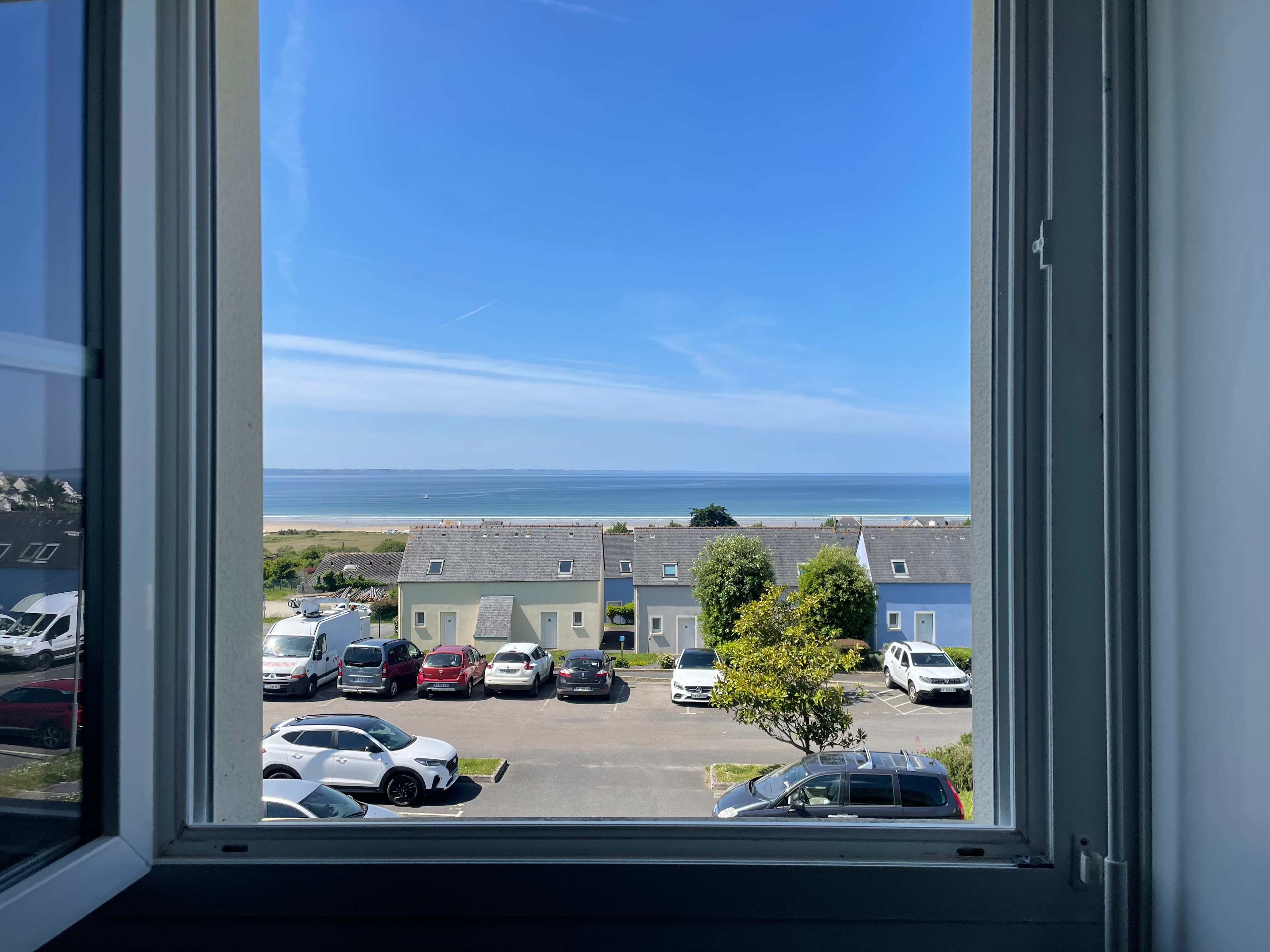 vue mer depuis la location