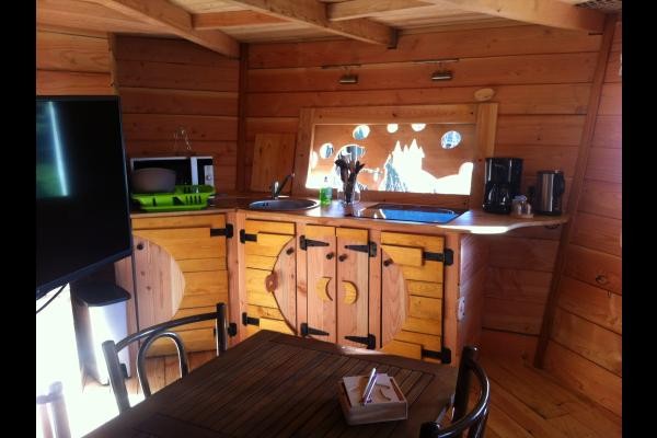 kitchenette entièrement équipée