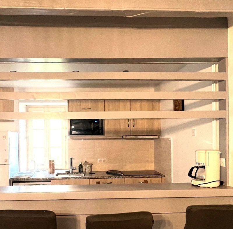 Espace repas cuisine équipée HAUTE VIENNE 87 Bersac sur Rivalier Gîte Chez Charles