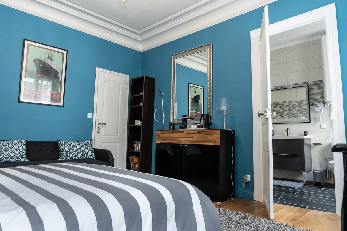 Chambre terre et Azur