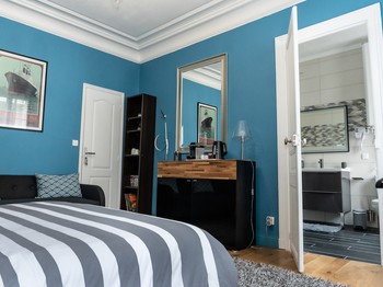 Chambre terre et Azur